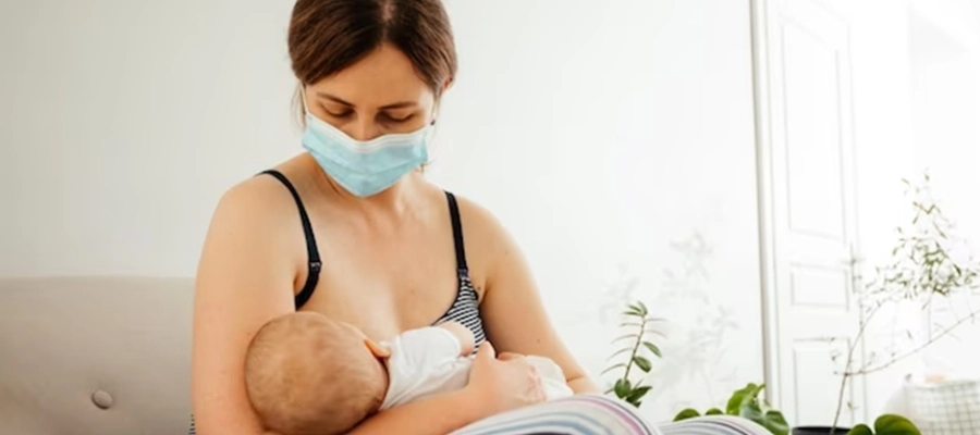 Imagem da notícia Mãe gripada pode amamentar? Dicas para evitar o contágio do bebê