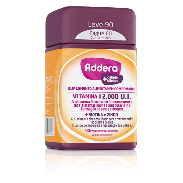 Addera + Cabelos e Unhas