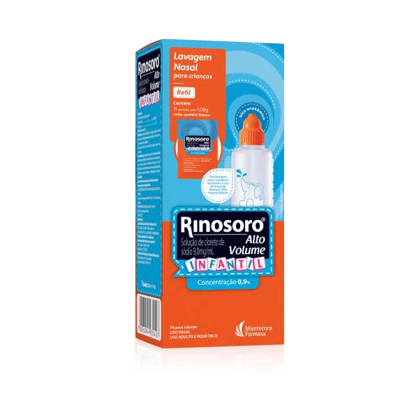Rinosoro Alto Volume Infantil